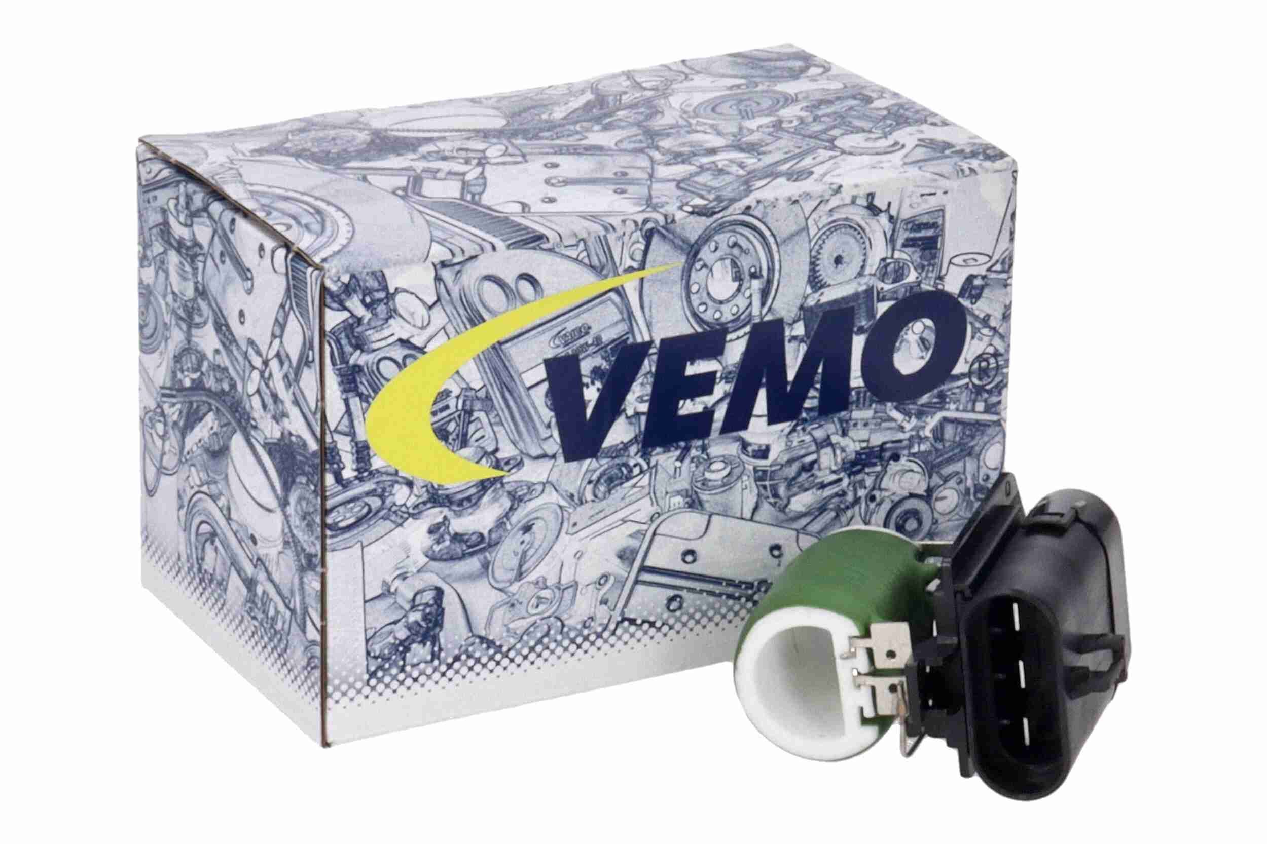 Vorwiderstand, Elektromotor (K&uuml;hlerl&uuml;fter)