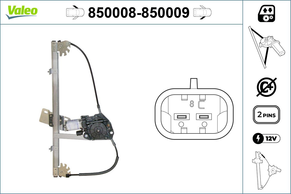 VALEO 850008 - Fensterheber