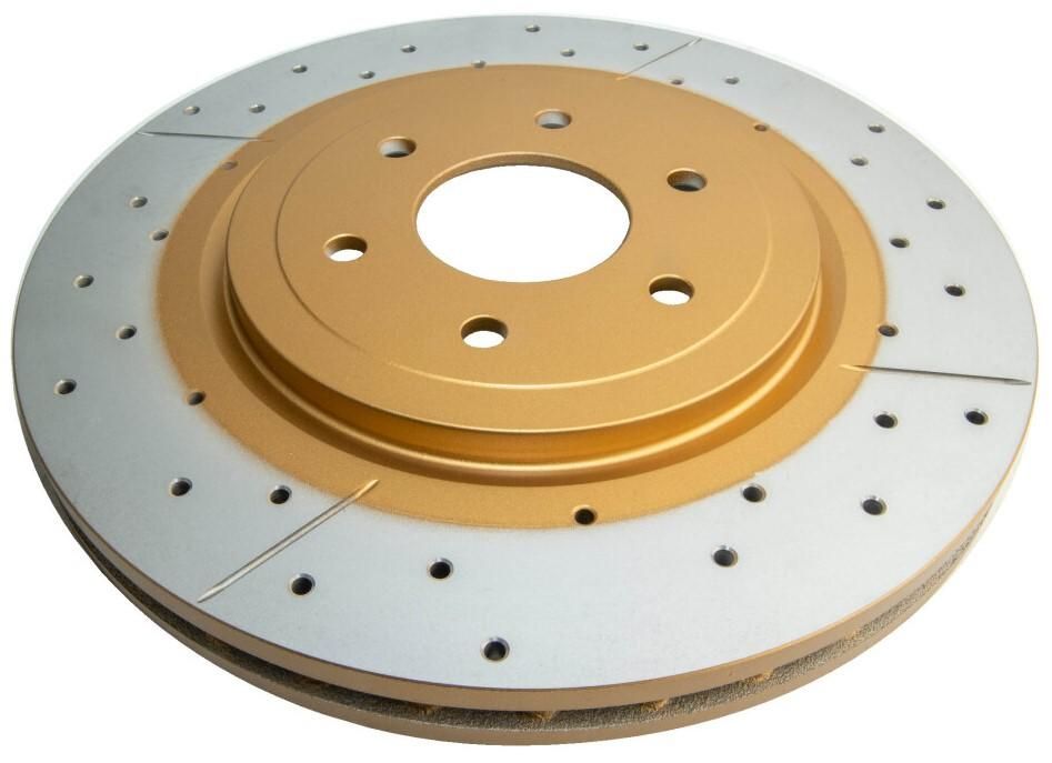 Street Gold Cross-drill/slotted KP [ Nissan Pathfinder 05-> F ] - TecDoc 1