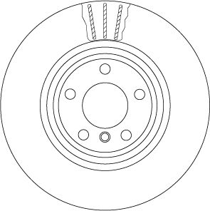 TRW BRAKE DISC - TecDoc 2