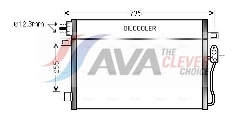 CR5100 AVA QUALITY COOLING ** CLEVER FIT ** kondenzátor, klíma