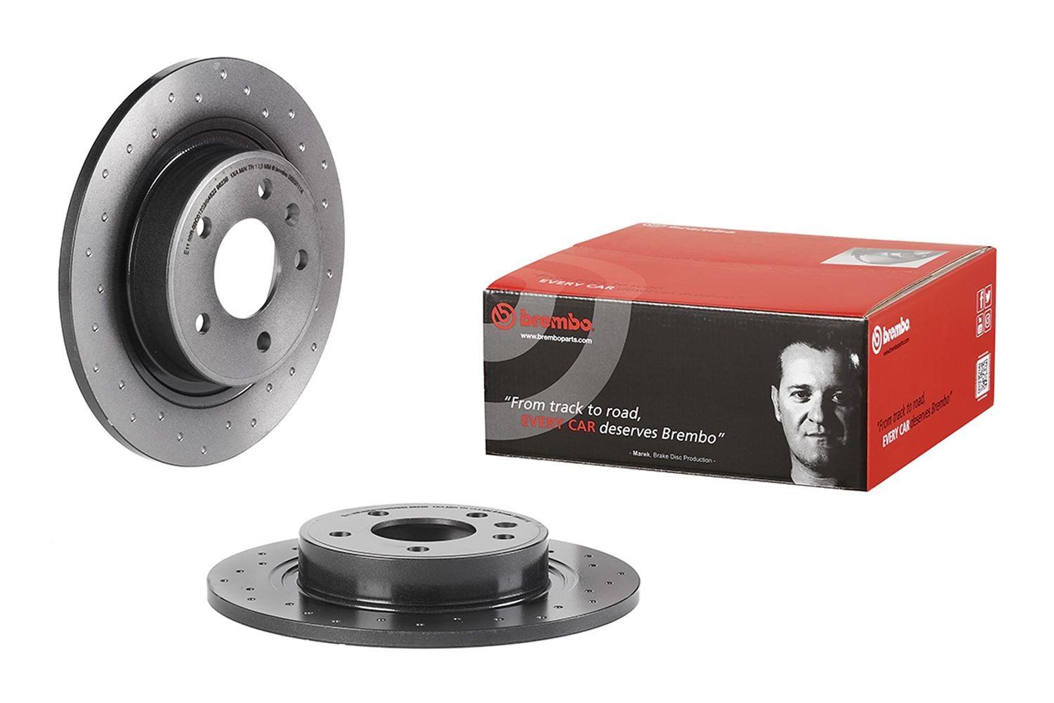 BREMBO 08.B351.1X - Bremsscheibe XTRA LINE - Xtra
