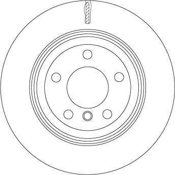 TRW BRAKE DISC - TecDoc 2