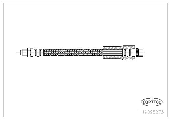 Brake Hose 19025873