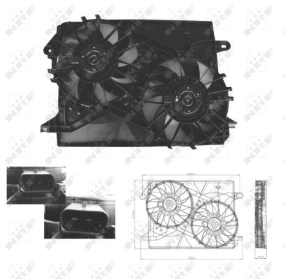 Lüfter, Motorkühlung