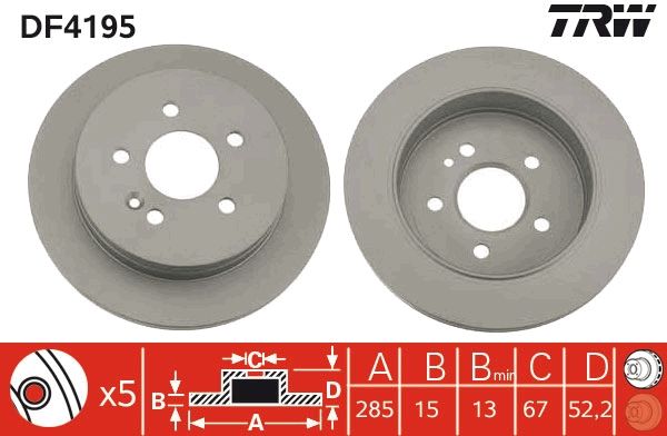 Brake Disc DF4195