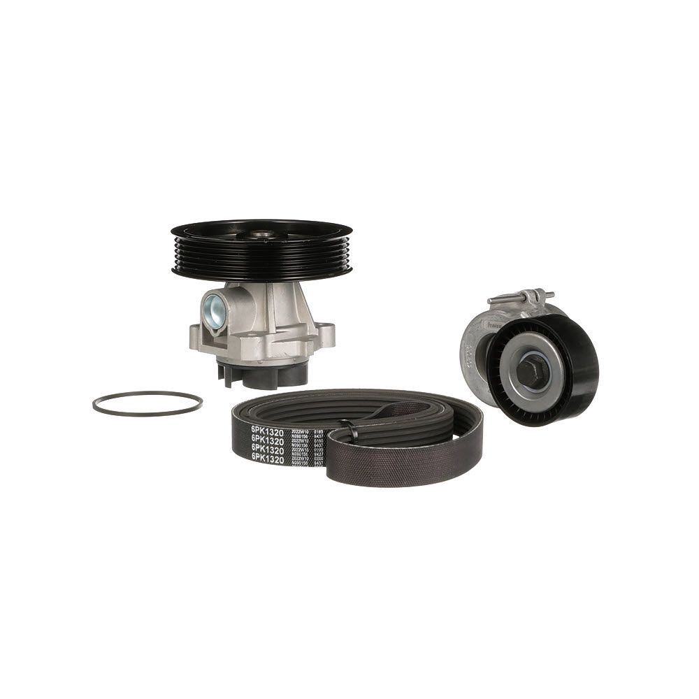 vandens siurblys + V formos rumbuotas diržas, komplektas