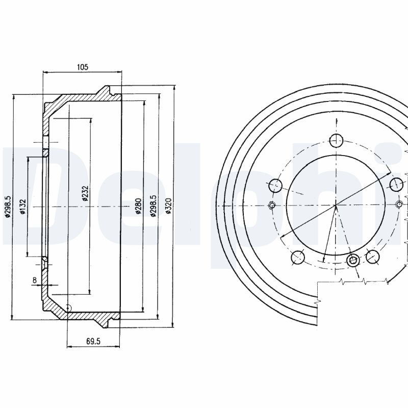 TAMBOUR DE FREIN  0702