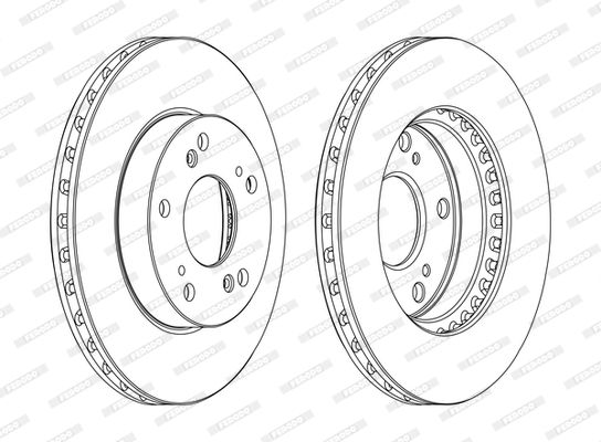 Brake Disc DDF1939C