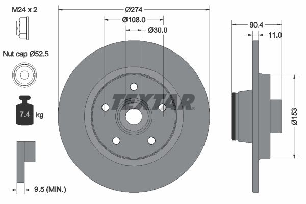 Brake Disc 92196203