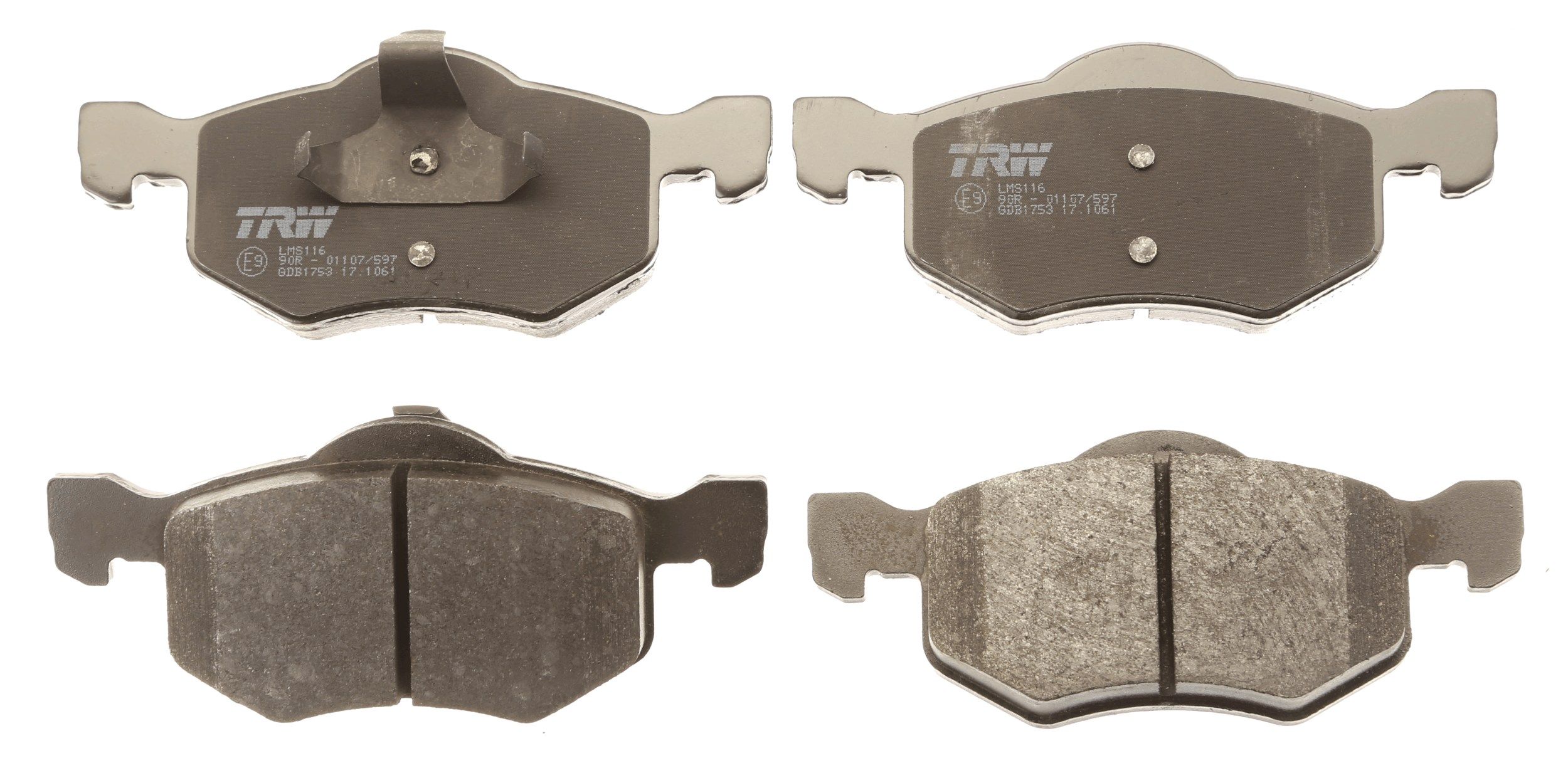 TRW DISC BRAKE PADS - TecDoc 2