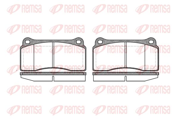 Premium Front Brake Pad Set Premium Front Brake Pad Set