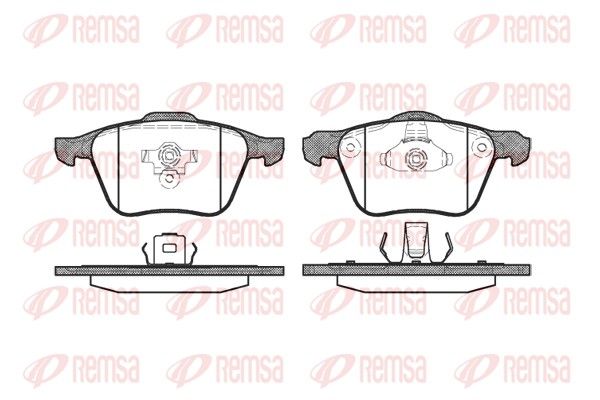 Premium Premium Front Brake Pad Set Premium Premium Front Brake Pad Set