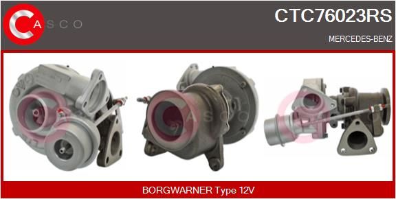 CTC76023RS CASCO Reman töltő, feltöltés