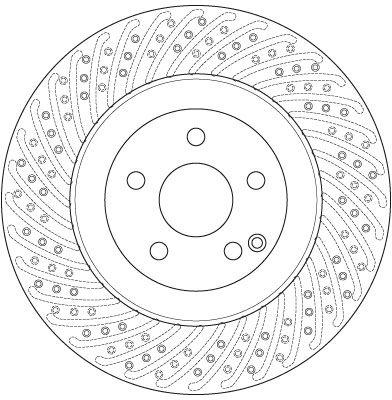 TRW BRAKE DISC - TecDoc 2