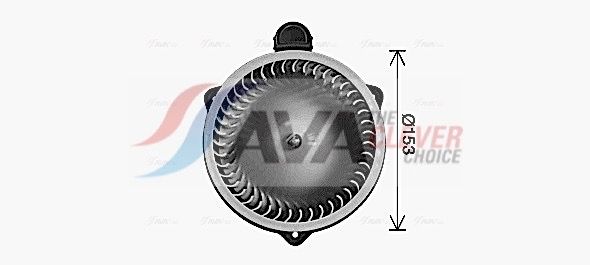 HY8475 AVA QUALITY COOLING Utastér-ventilátor