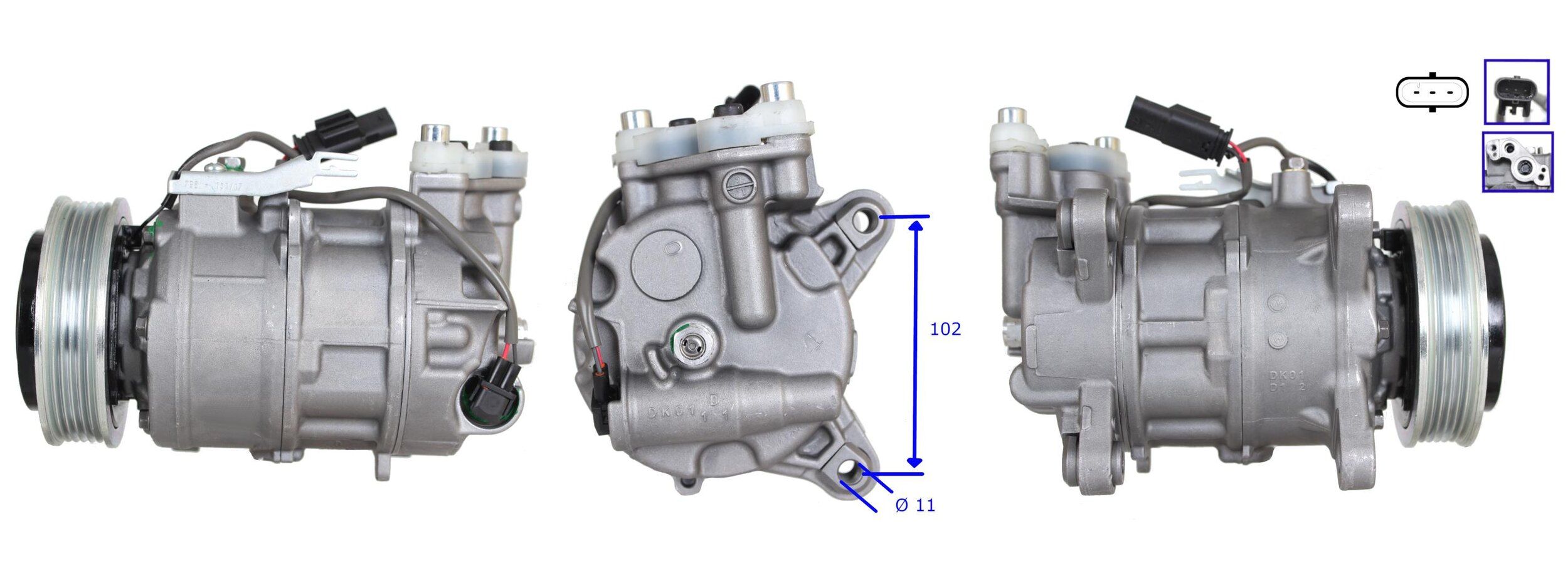 Kompressor, Klimaanlage