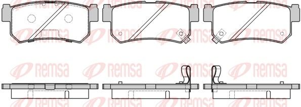 Premium Rear Brake Pad Set Premium Rear Brake Pad Set