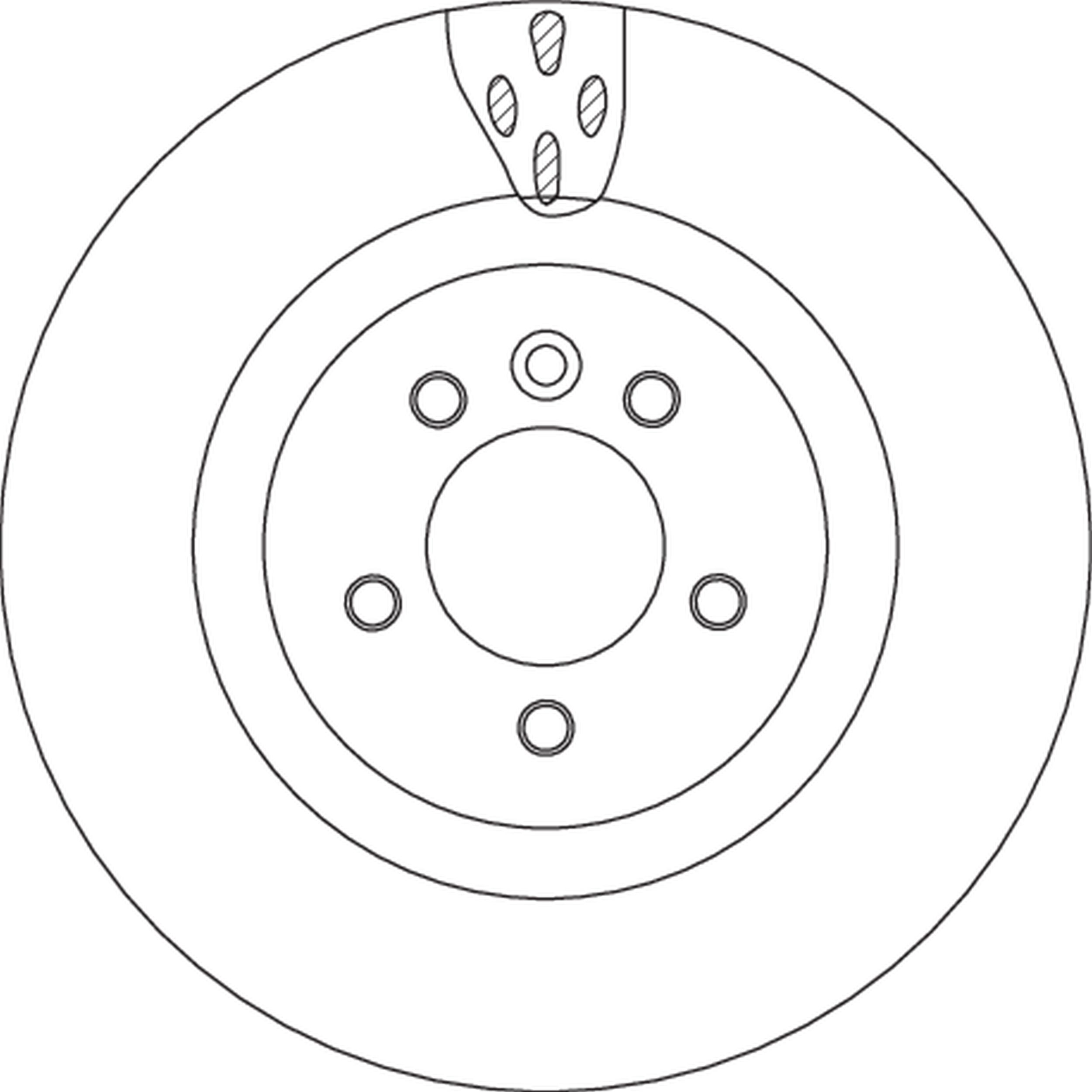 TRW BRAKE DISC - TecDoc 2