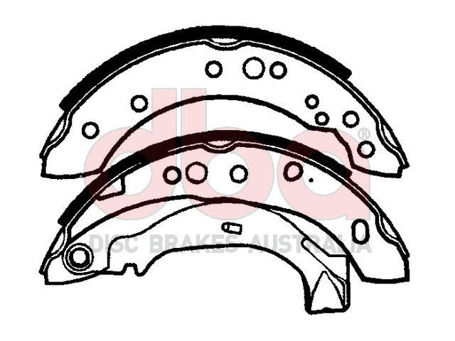 Street Series Brake Shoes [Citroen C2/C3 203.2mm] - TecDoc Only