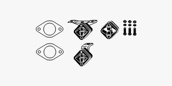 Montagesatz, Abgasanlage