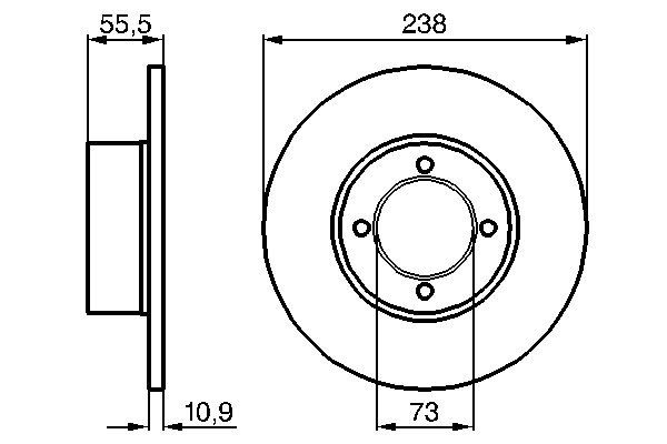 Brake Disc 0 986 478 079