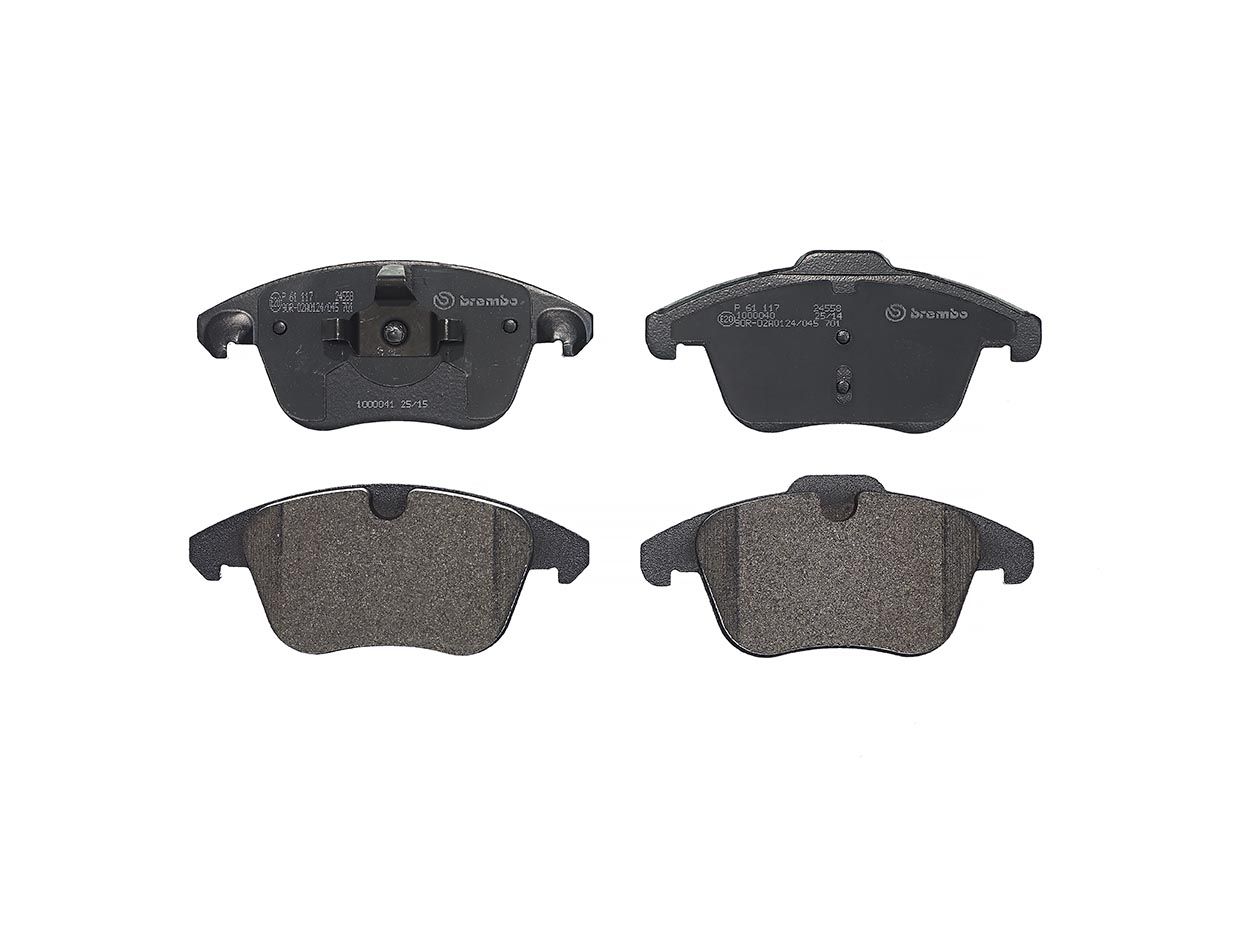 Brembo P 61 117 Bremsbelagsatz, Scheibenbremse