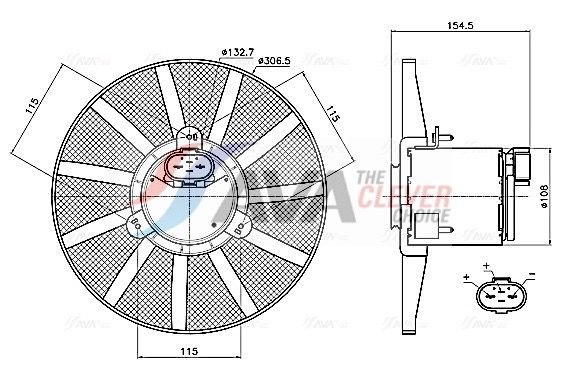 Lüfter, Motorkühlung