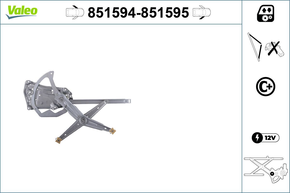 VALEO 851594 - Fensterheber