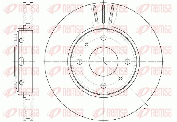 Brake Disc 6585.10