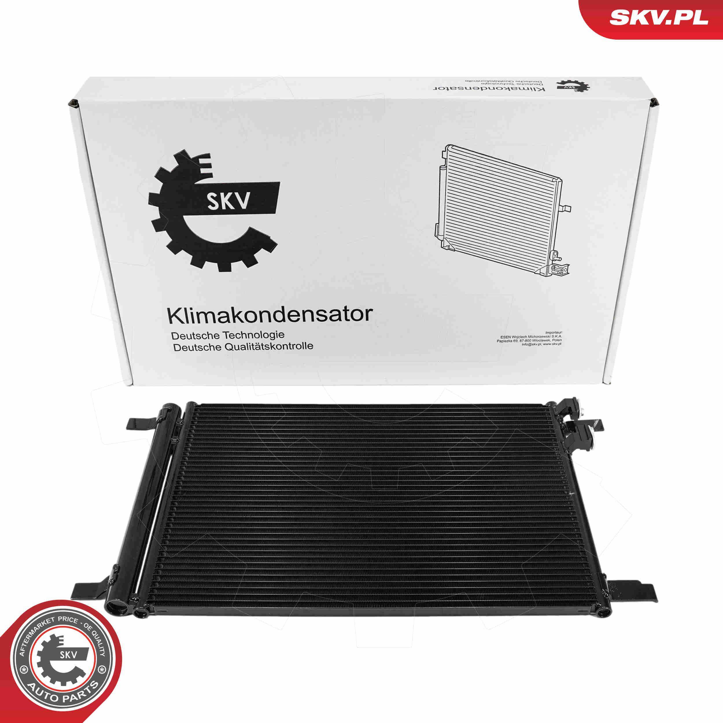 ESEN SKV 86SKV006 - Kondensator, Klimaanlage