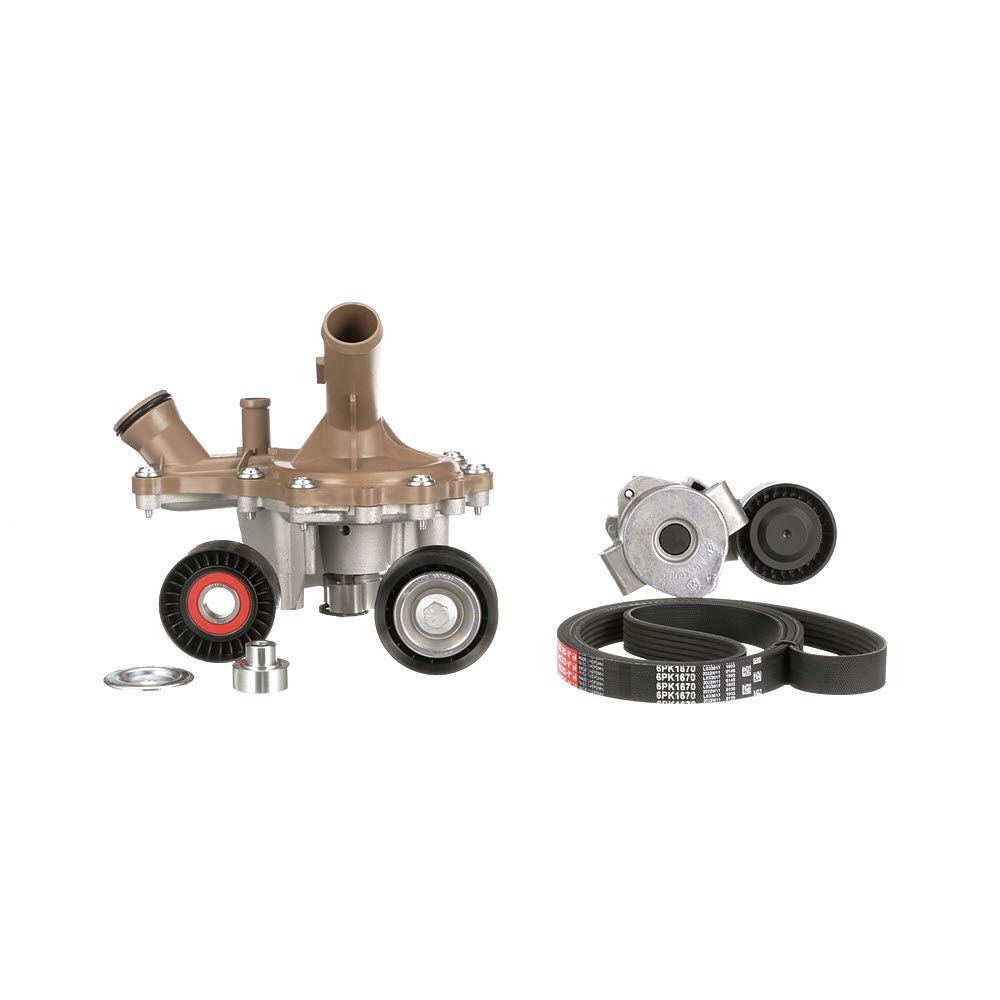 Water Pump + V-Ribbed Belt Kit KP26PK1670