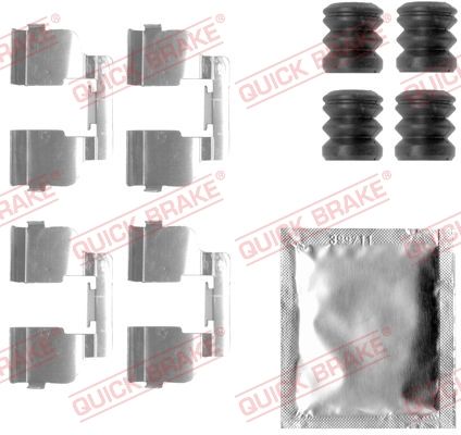 Accessory Kit, disc brake pad 109-1835