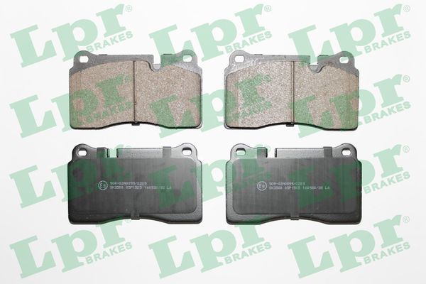 Brake Pad Set, disc brake 05P1505