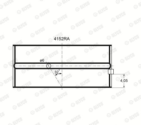 4152RA GLYCO csapágy