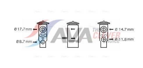 Expansionsventil, Klimaanlage