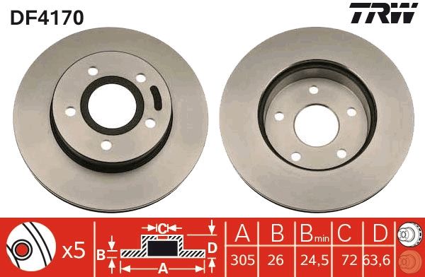 PAIRE DE DISQUES  9900