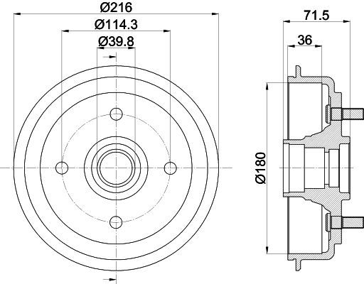 TAMBOUR DE FREIN