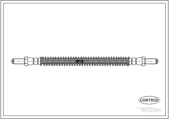 FLEXIBLE DE FREIN JAGUAR XJ-DAIM  0705