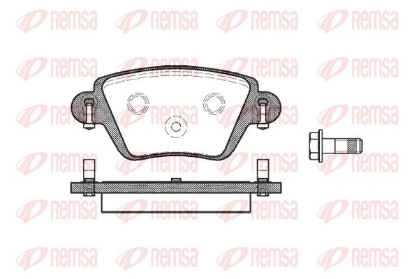 Brake Pad Set, disc brake 0777.10