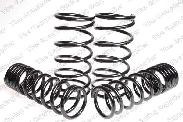 Fahrwerkssatz, Federn