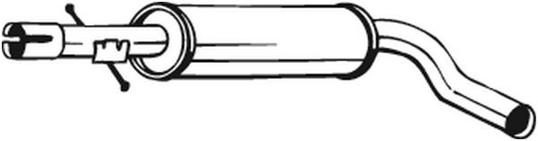 Mittelschalldämpfer