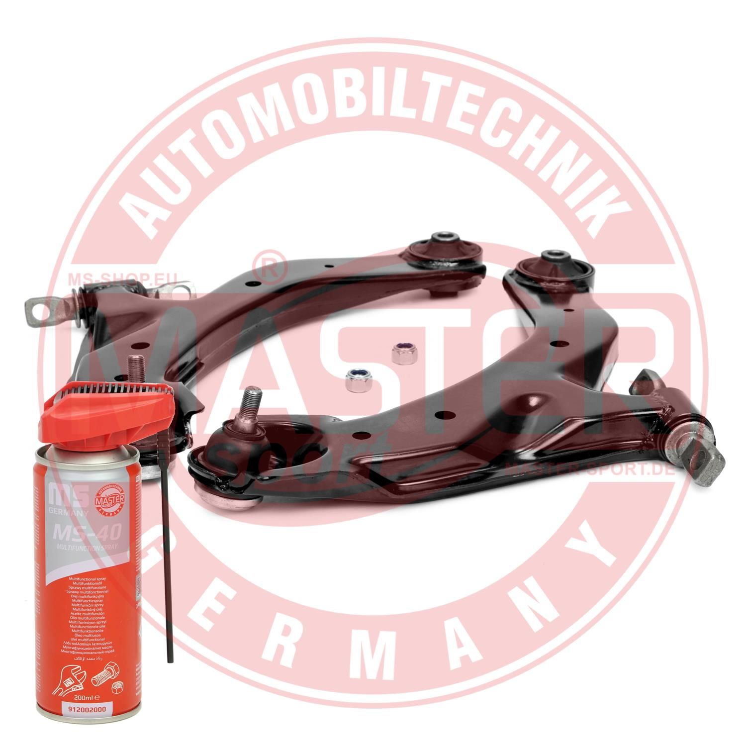 37115-KIT-MSP MASTER-SPORT GERMANY PROMO Vezetőkarkészlet, kerékfelfüggesztés
