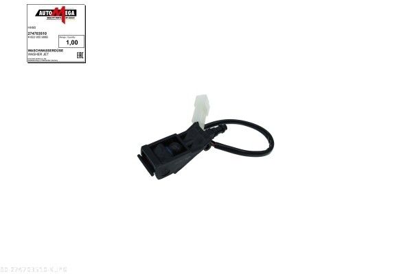 Waschwasserdüse, Scheibenreinigung