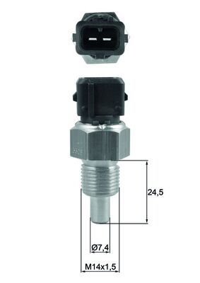 Sensor, Kühlmitteltemperatur