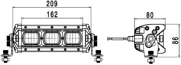Arbeitsscheinwerfer