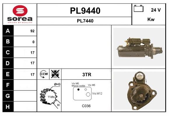 DEMARREUR PL -