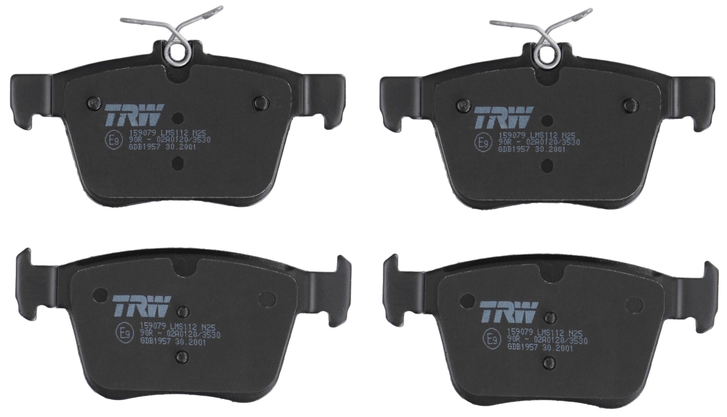 Bremsbelagsatz, Scheibenbremse