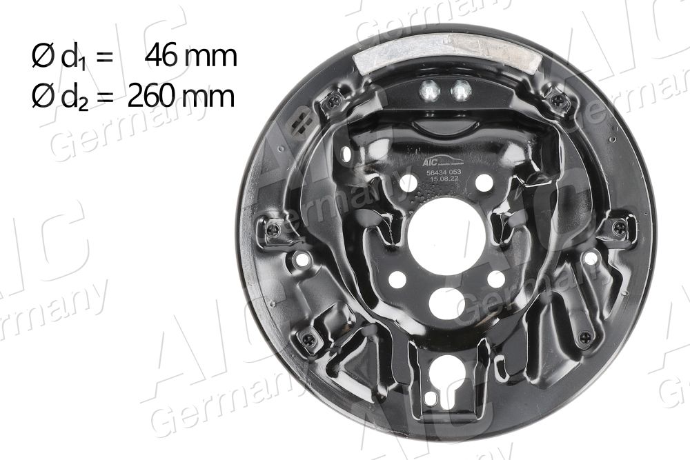 AIC 56434 - Abdeckblech, Bremstrommel