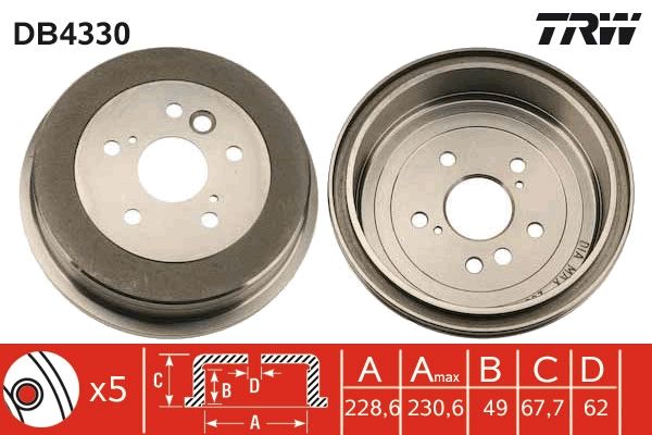 TAMBOUR DE FREIN  9900